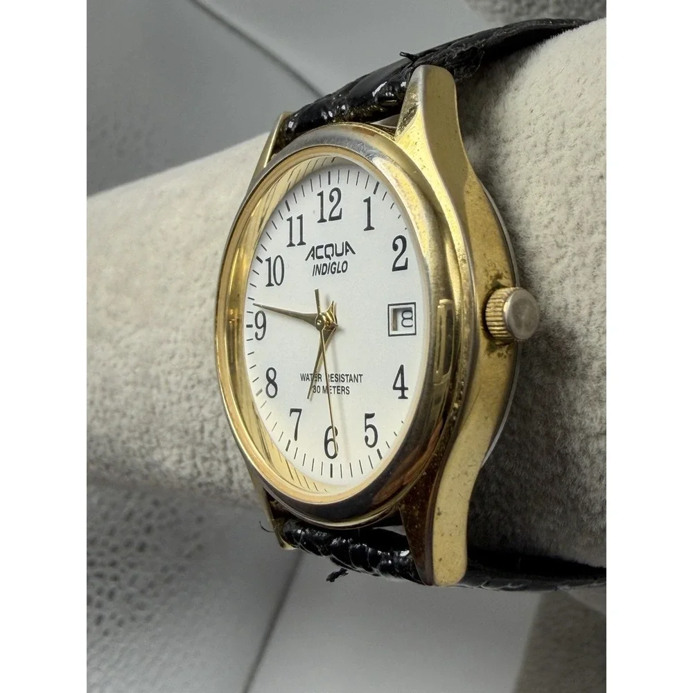 Acqua By Timex New Battery 2000 Mens Watch 35MM 7.5